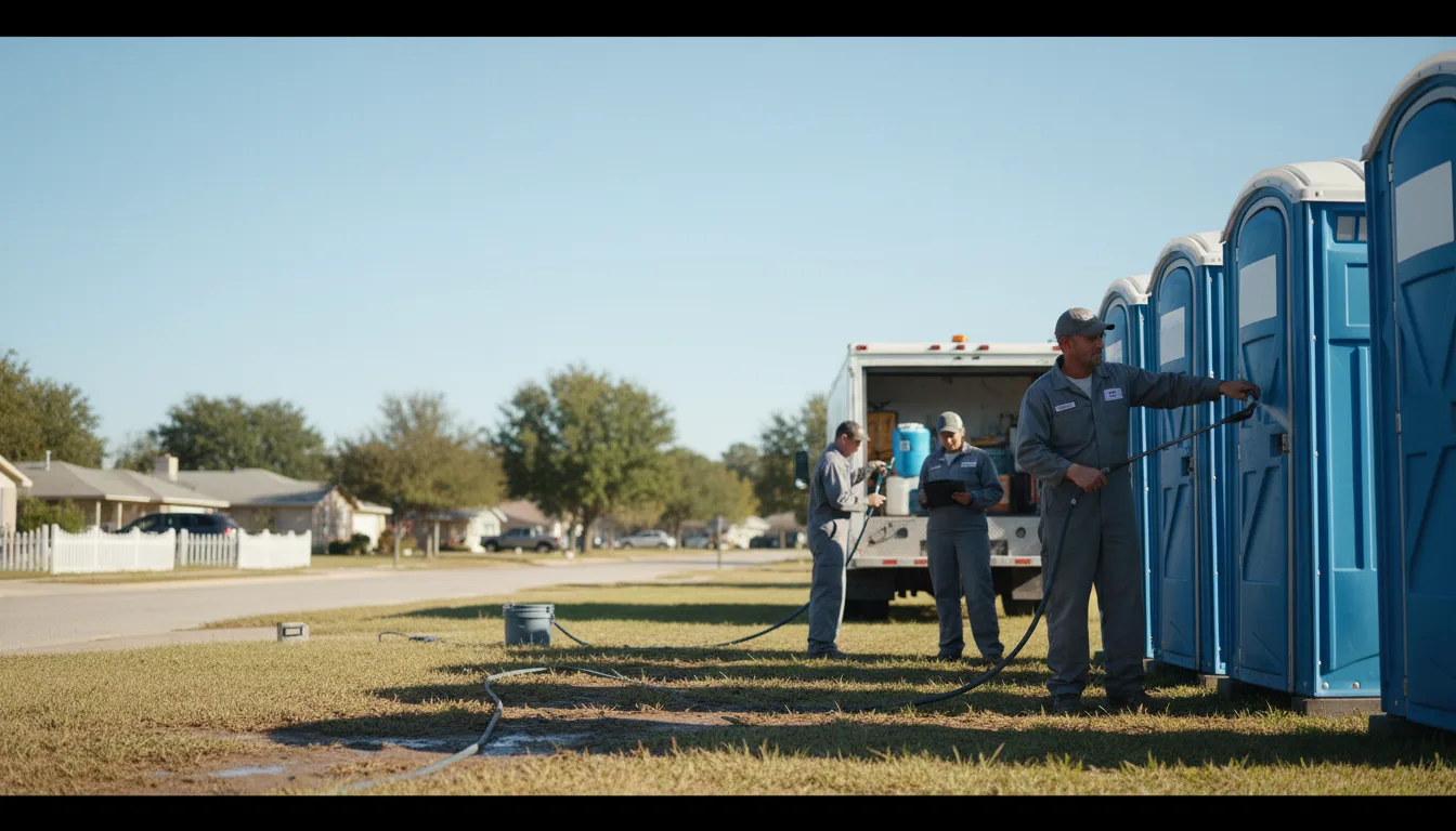 Long-Term Portable Toilet Rental in Pratt, KS near me